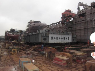 Keel Laying of ERRV Hull SK 86