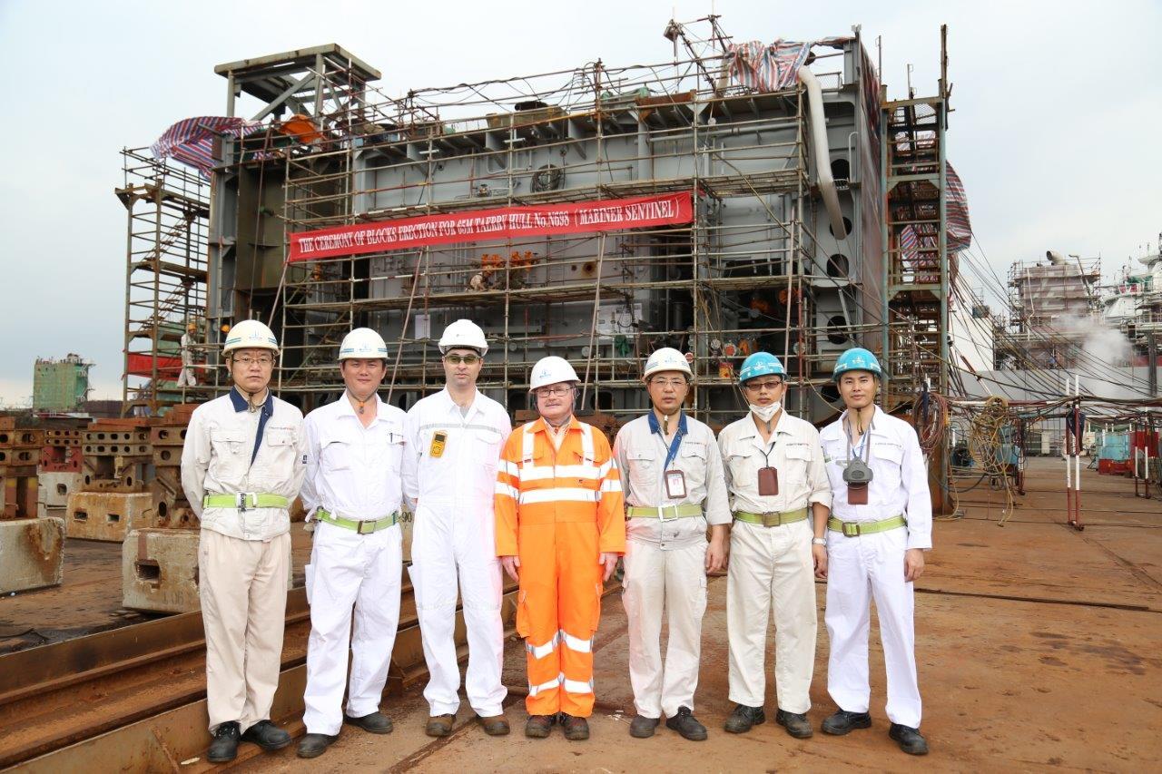 M41B0859-002 Mariner Sentinel Block Erection Ceremony