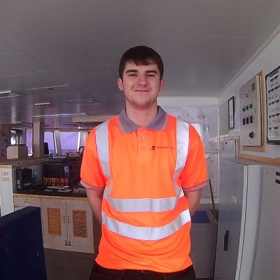 Ian McLeod on of Sentinel Marine's youngest cadets recruited in the North Sea’s youngest fleet of ERRVs.