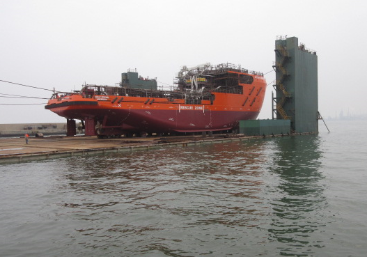 Our Second 62M ERRV was launched on the 12th of April at the Cosco Dalian Yard