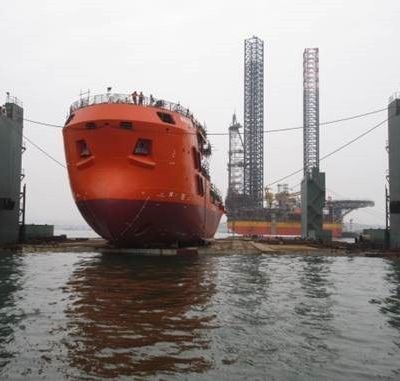 Our Second 62M ERRV was launched on the 12th of April at the Cosco Dalian Yard