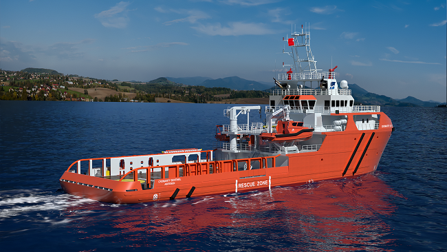 Cromarty_Aft-stbd-sea Sentinel Marine has revealed computer-generated images of three new emergency response and rescue vessels that are currently under construction.