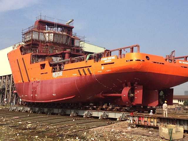 The CYGNUS SENTINEL was launched on 23rd August at Fujian Southeast Shipyard, China