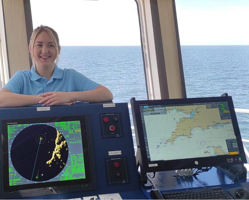 Joanne - 2nd Officer in seafaring career