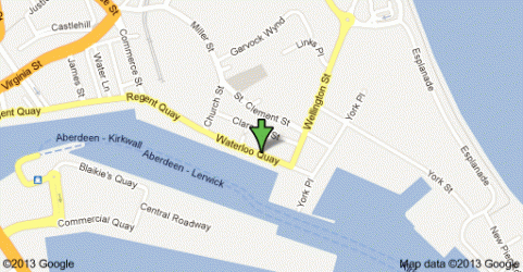 Map-of-Aberdeen-Office-location-481x250 Sentinel Marine Aberdeen map