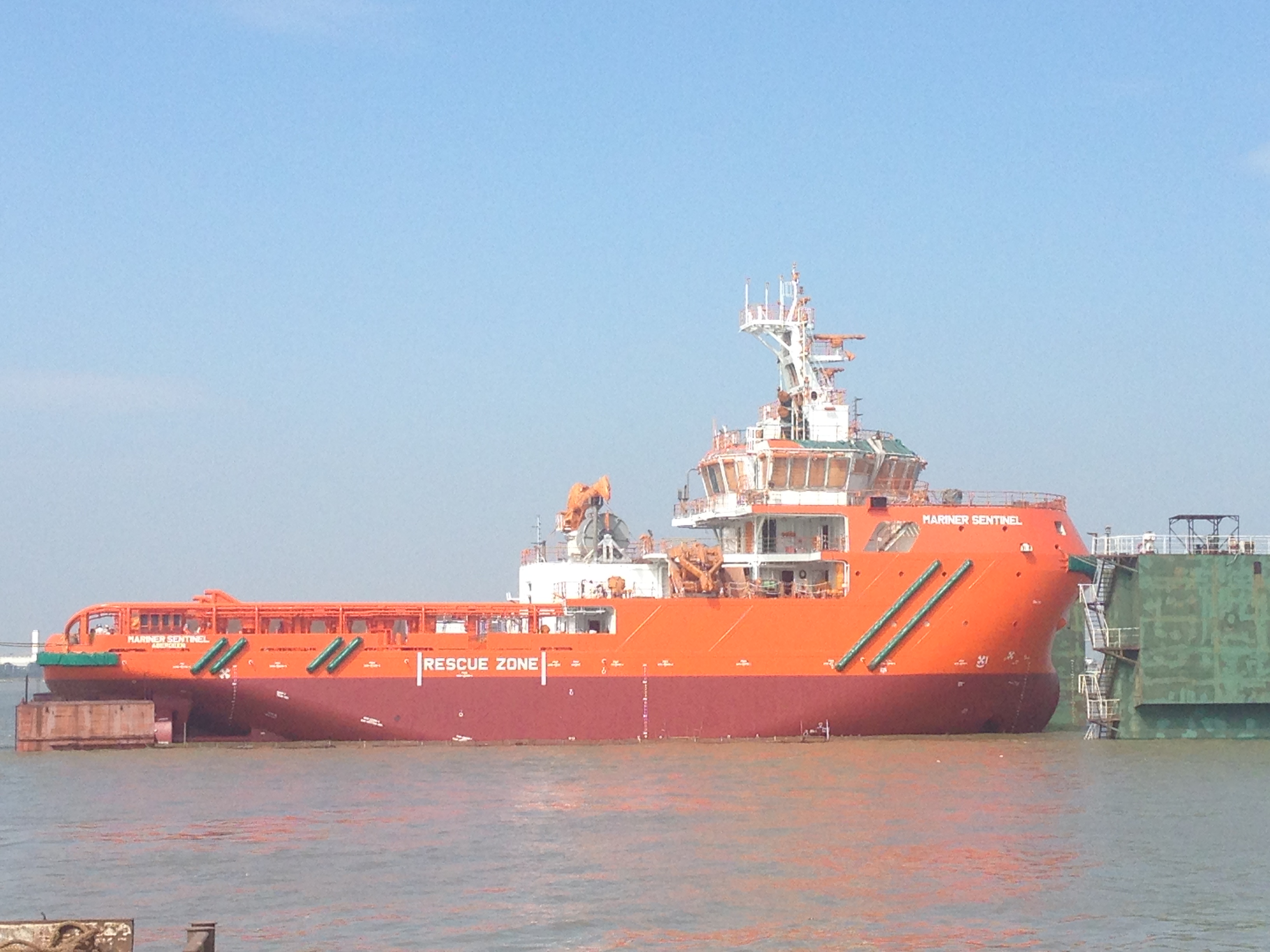 A launching ceremony was held on Friday 28th October for the Mariner Sentinel an 8000 BHP Tanker Assist DP2 ERRV.