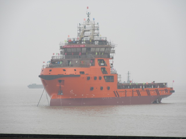 Tempest-3 The launching of our vessel, Tempest Sentinel (Hull W1421), was held on the 2nd of December 2015.